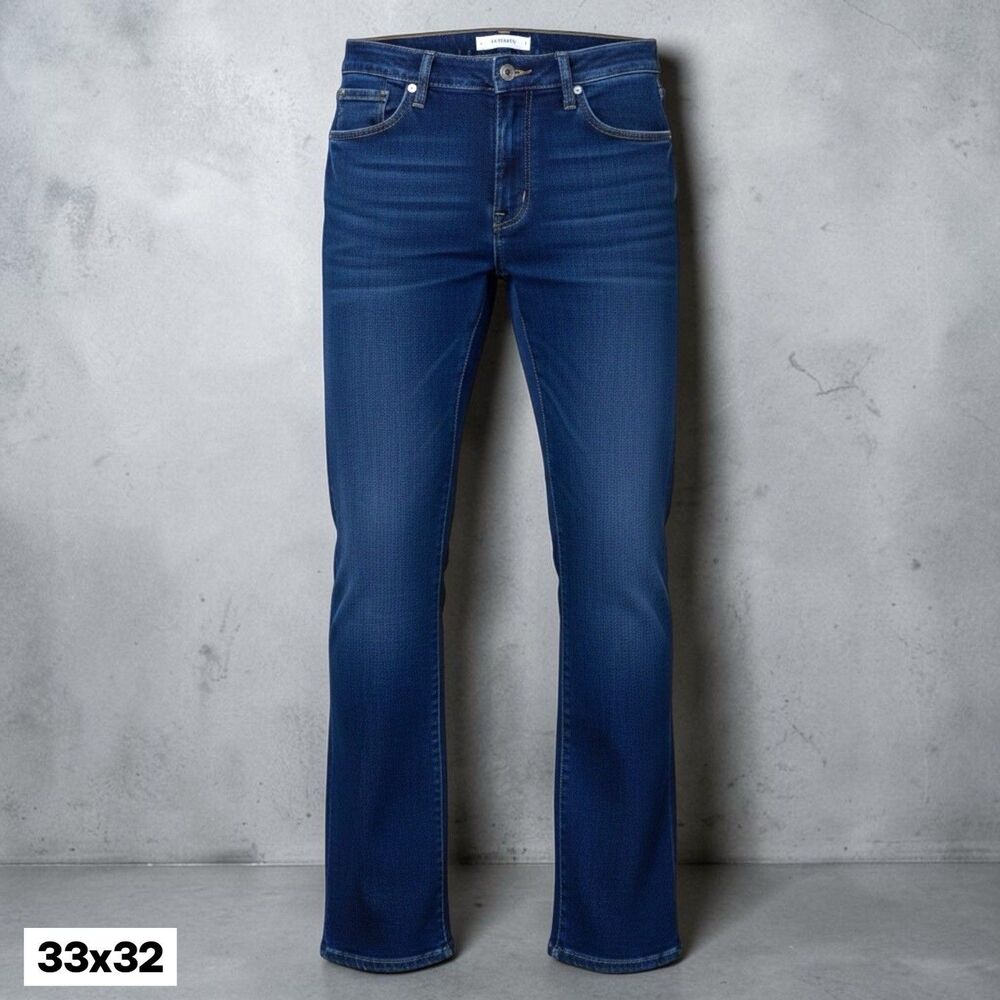 Levi’s 510 Jeans Super Skinny Men’s Blue 33 X 32 Straight Leg Denim